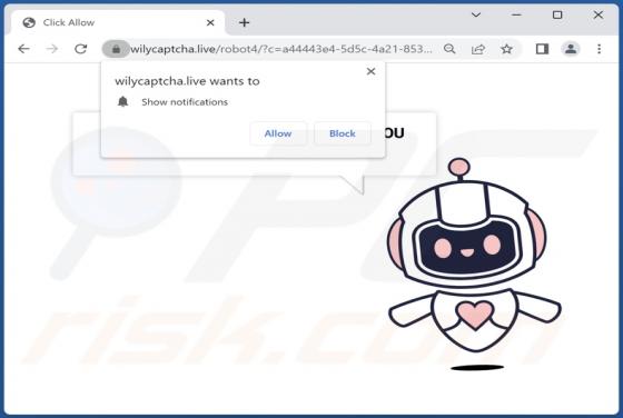 Anuncios "Wilycaptcha.live"