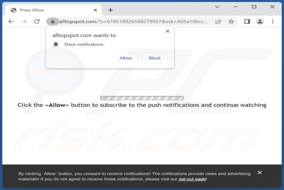 Anuncios "Alltopspot.com"
