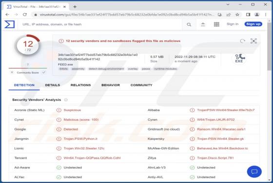 Malware "WASP"