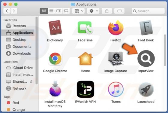 Adware "InputView" (Mac)