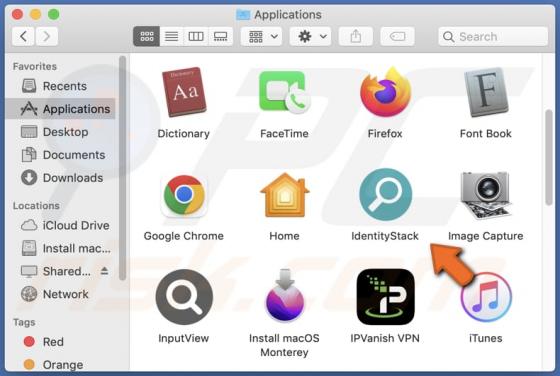 Adware "IdentityStack" (Mac)