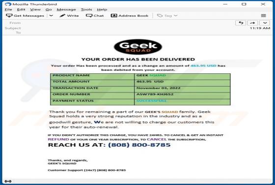 Estafa del cliente ScreenConnect (ConnectWise)
