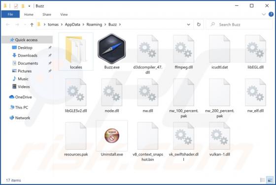Adware "Buzz"