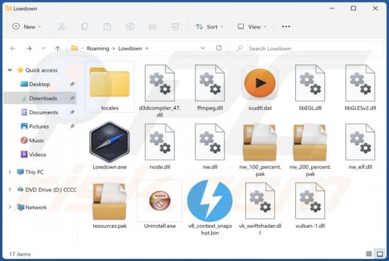 Adware "Lowdown"