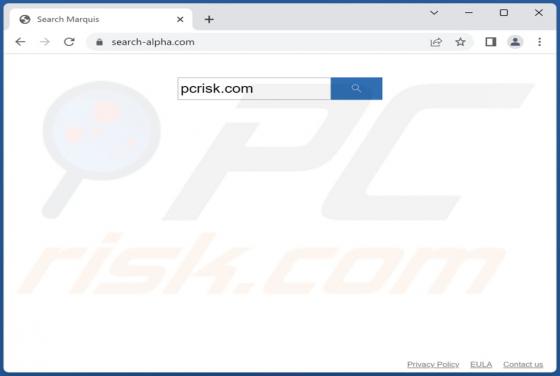 Redireccionamiento de Search-alpha.com (Mac)
