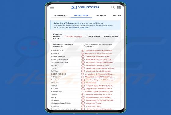 Malware "BouldSpy" (Android)