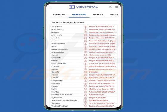 RAT del falso "System Update" (Android)