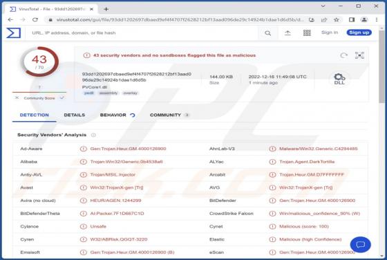 Malware "DarkTortilla"