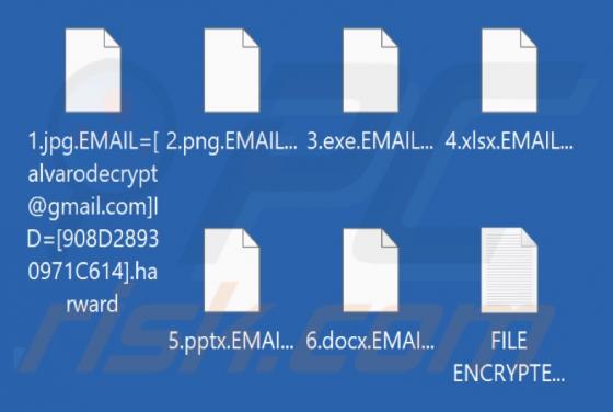 Ransomware "Harward"