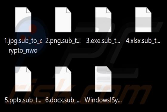 Ransomware "NWOransom"