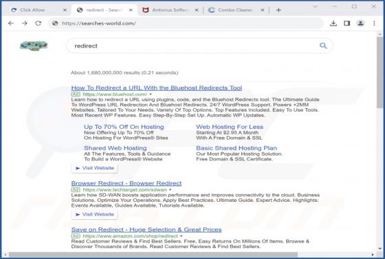 Redireccionamiento "Searches-world.com"