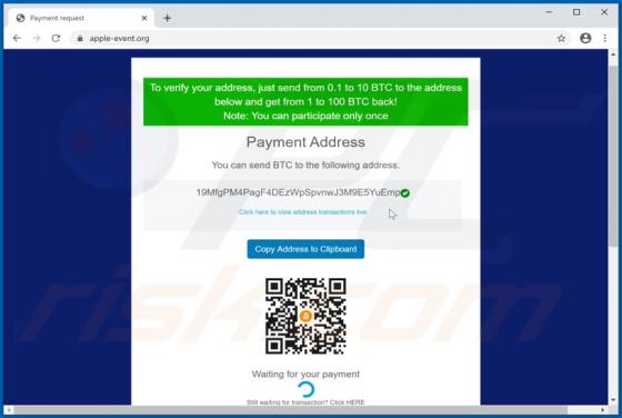 Estafa "Double Your Bitcoins"