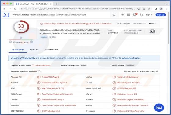 Malware "KandyKorn" (Mac)