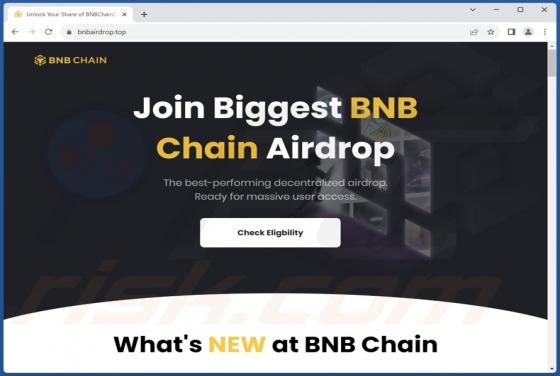 Estafa "BNB Chain Airdrop"