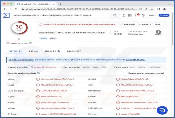 Malware "Nbp.app" (Mac)