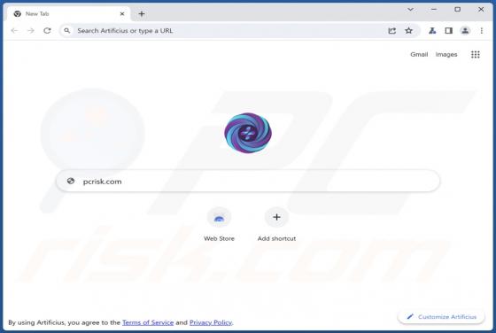 Aplicación no deseada "Artificius"