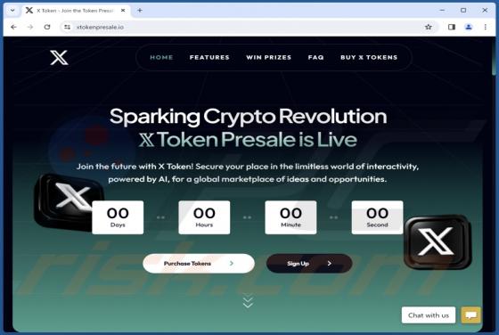 Estafa "X Token Presale"