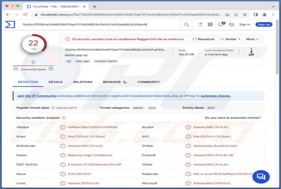 Adware "Illation.app" (Mac)