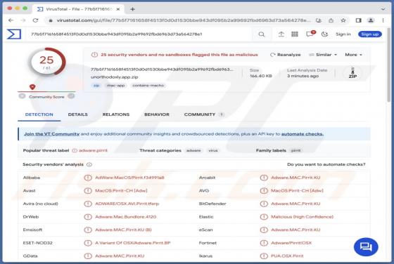 Adware "Unorthodoxly.app" (Mac)