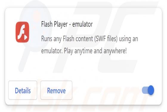 Adware "Flash Player - Emulator"