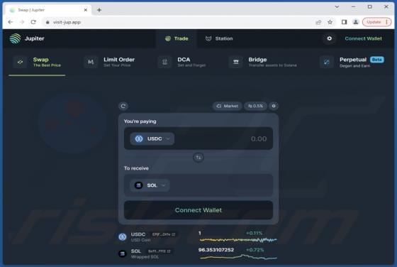 Estafa "Jupiter Airdrop"