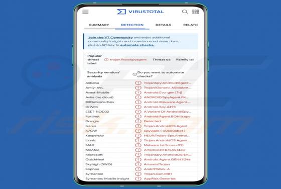 RAT "VajraSpy" (Android)