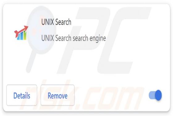 Secuestrador del navegador "UNIX Search"