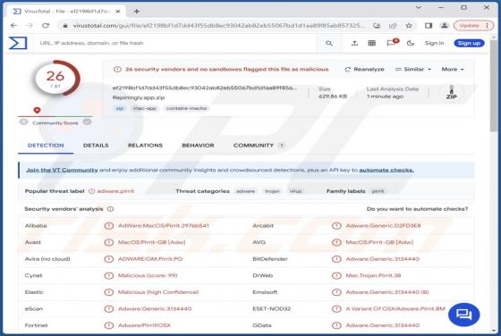 Adware "Repiningly.app" (Mac)