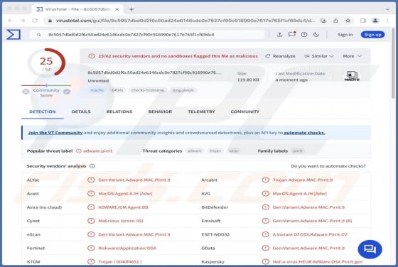 Adware "Unrented.app" (Mac)