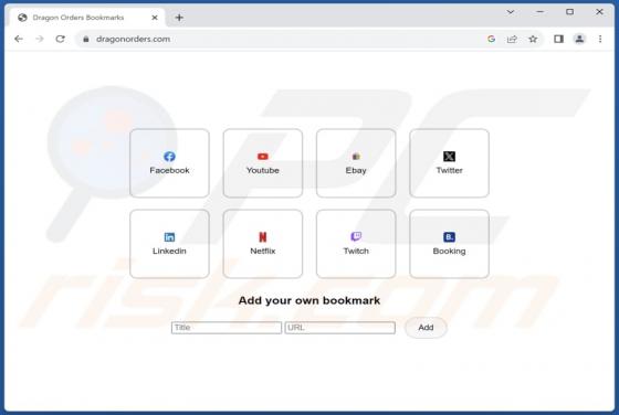 Redireccionamiento de Dragonorders.com