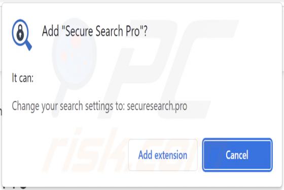 Secuestrador del navegador Secure Search Pro
