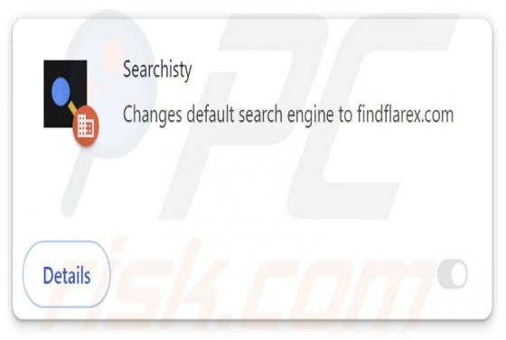 Secuestrador de navegadores Searchisty