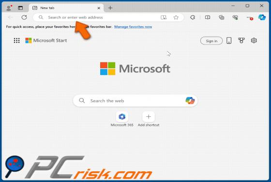 Redireccionamiento Virus de Microsoft Edge