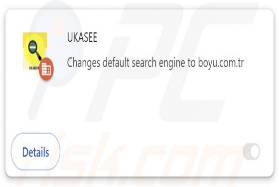 Secuestrador de navegadores UKASEE