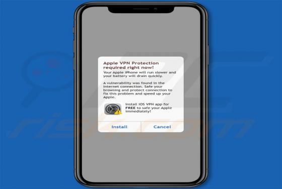 Apple VPN Protection Required POP-UP Estafa (Mac)