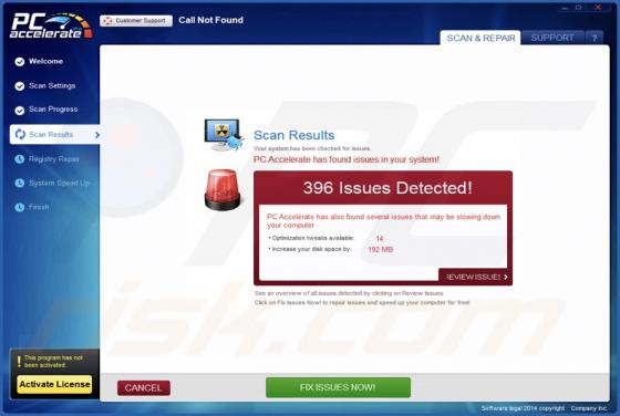 ExtraFastApps Aplicación no deseada