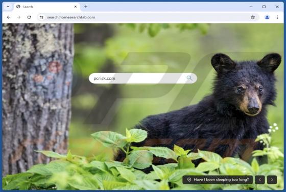 Redireccionamiento de Search.homesearchtab.com
