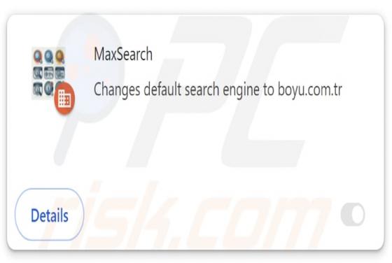 Secuestrador de navegadores MaxSearch