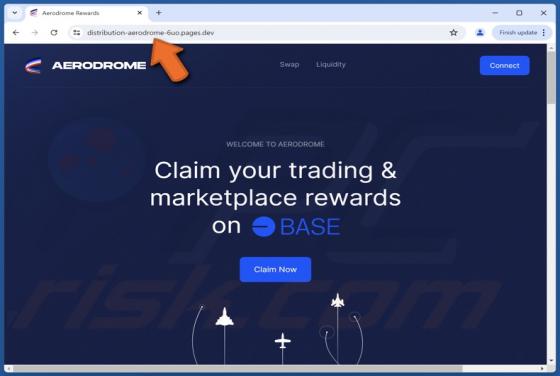 Claim Aerodrome Rewards estafa