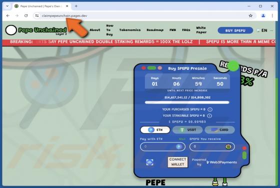 $PEPU Presale Estafa
