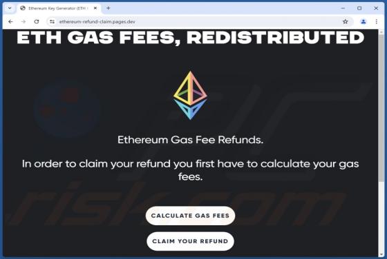 Ethereum Gas Fee Refunds Estafa