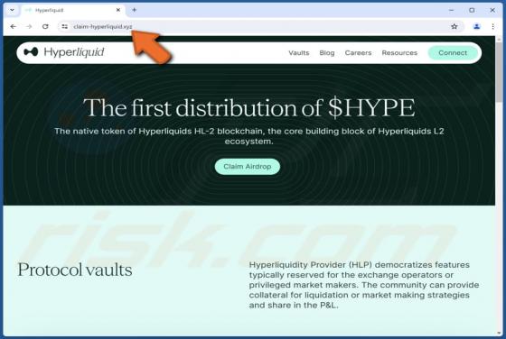 Hyperliquid ($HYPE) Airdrop Estafa 