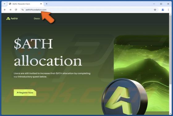Aethir ($ATH) Allocation Estafa