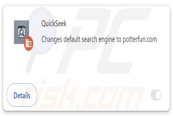 Secuestrador de navegadores QuickSeek