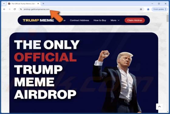 $TRUMP Airdrop Estafa