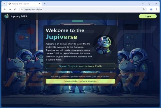 Jupiverse Wallet Connection Estafa