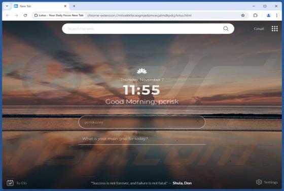 Redireccionamiento de lotus-tab.com