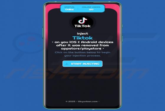 Inject TikTok Estafa (Android)