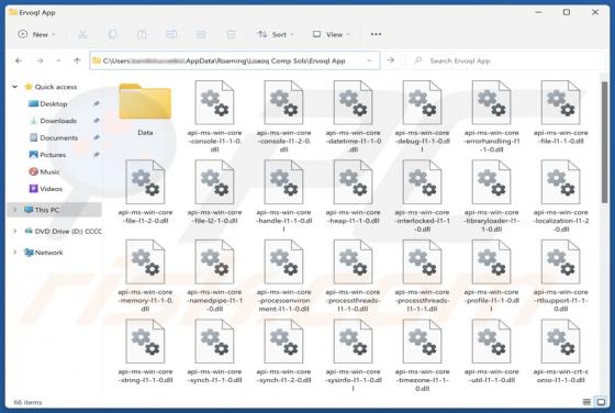 Ervoql App Aplicación no deseada