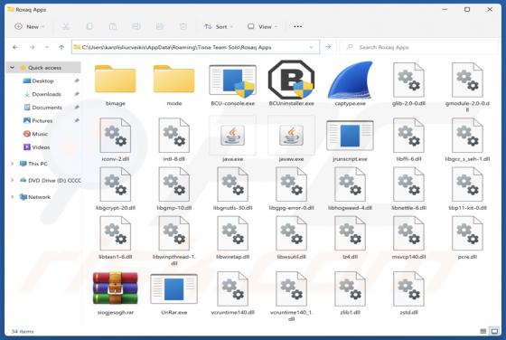 Roxaq Apps Aplicación no deseada
